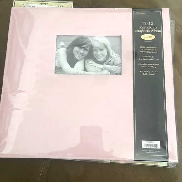 NWT 12x12 Scrapbook Album and Scrap Kit - Picture 1 of 5